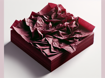 Цветная тишью Burgundy 18 г/м², листы 50×75 см