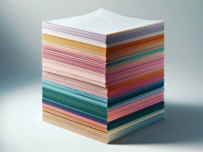 Цветная тишью 25 г/м², листы 500×660 мм