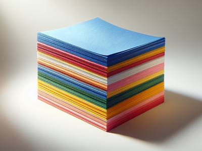 Цветная тишью 25 г/м², листы 500×750 мм