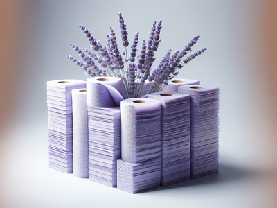 Цветная тишью Lavender 18 г/м², листы 50×75 см