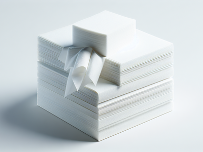 Белая тишью 25 г/м², листы 500×750 мм